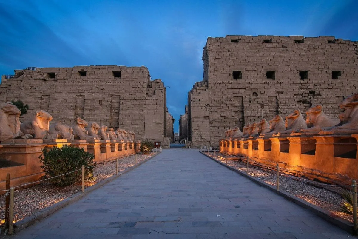 Sound and Light Show at Karnak Temple