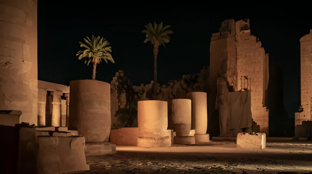 Sound and Light Show at Karnak Temple