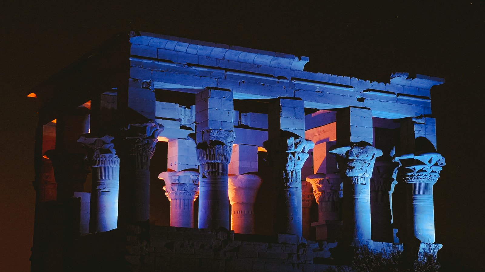 Sound and Light Show at Karnak Temple