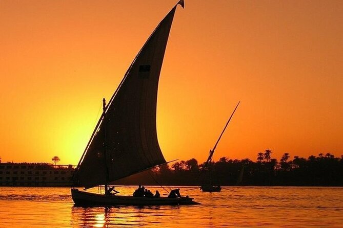 Nile Felucca Sunset Sail & Banana Island in Luxor