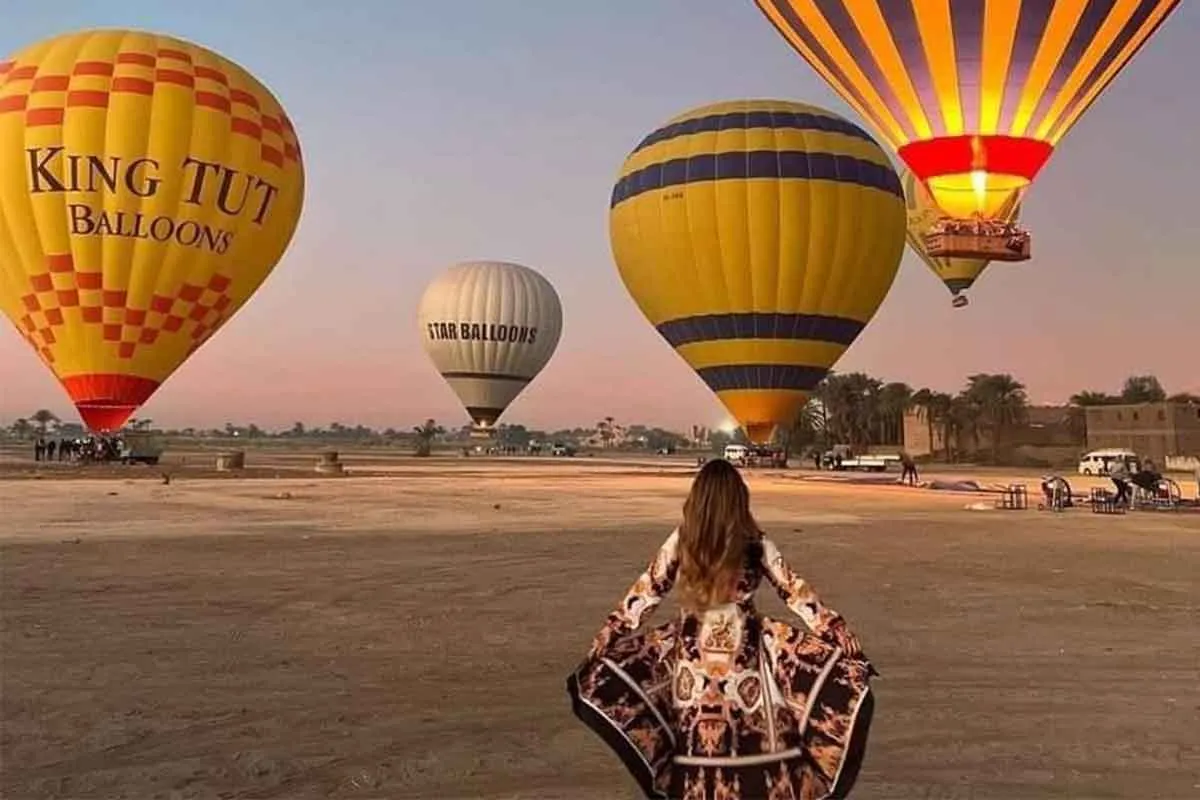 Hot Air Balloon Ride in Luxor