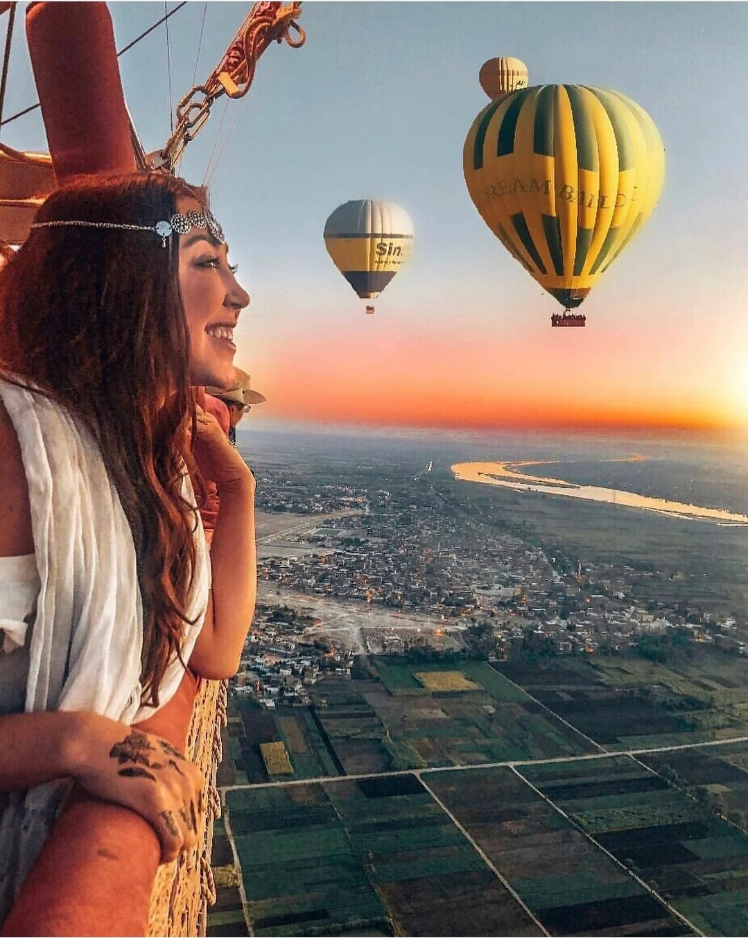 Hot Air Balloon Ride in Luxor