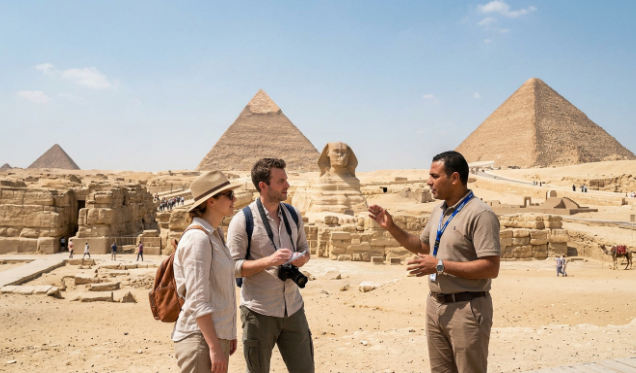 Half-Day Giza Pyramids & Great Sphinx Private Tour